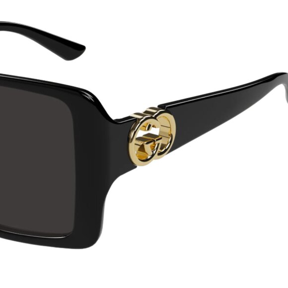 Gucci Women's Sunglasses | Style: GG1692SS-001 | Black + Gold - Picture 2 of 7